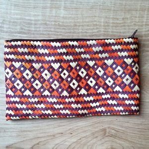 African Palm Leaf Mini Purse